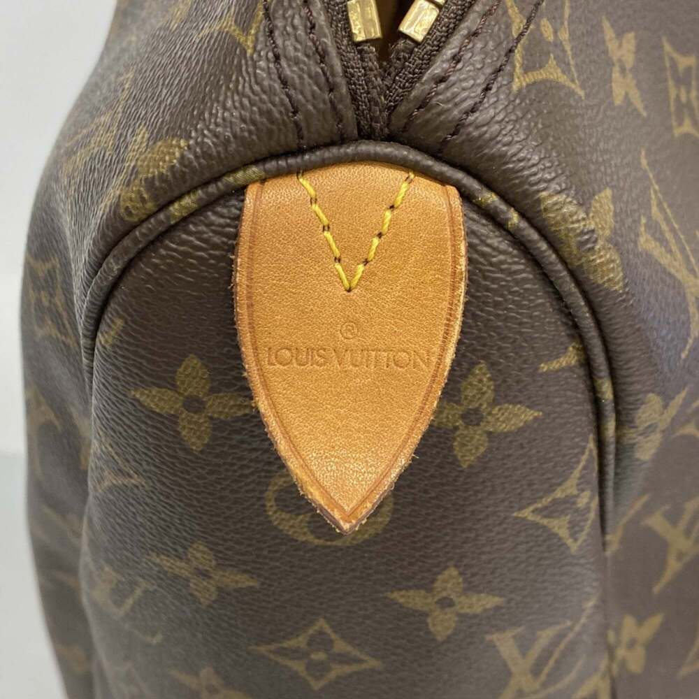 LOUIS VUITTON Authentic Brown Monogram Boston Bag - Picture 5 of 13